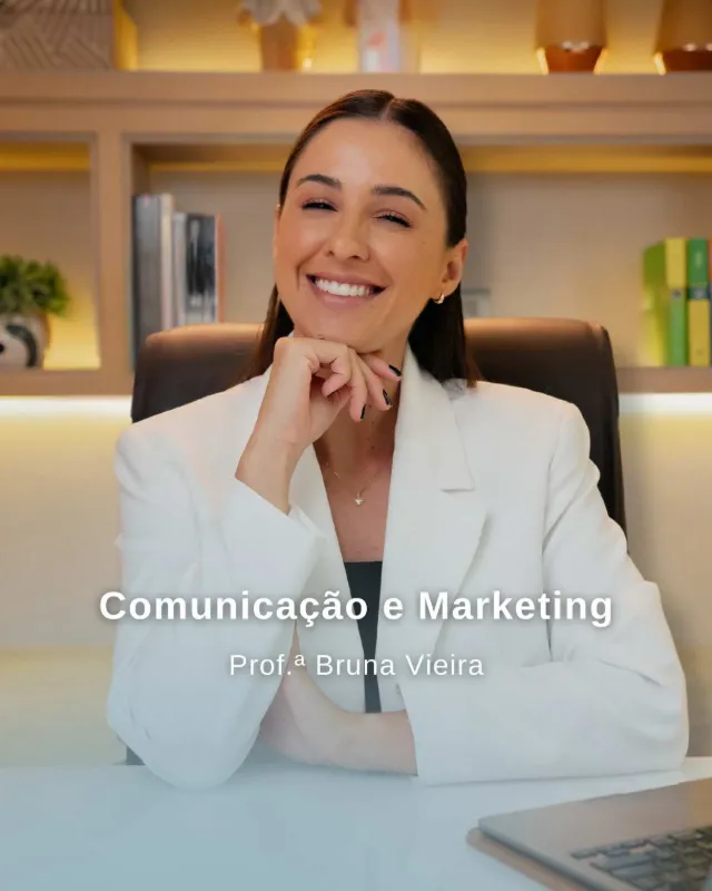 Capa do curso Comunicação e Marketing