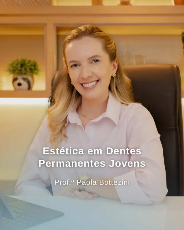 Capa do curso Estética em Dentes Permanentes Jovens