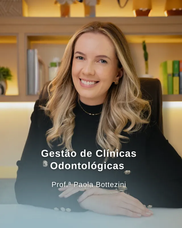 Capa do curso Gestão de Clínicas Odontológicas