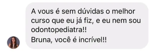 Depoimento de aluna sobre a VOUS Academy
